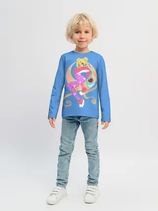 Детский лонгслив / Луна