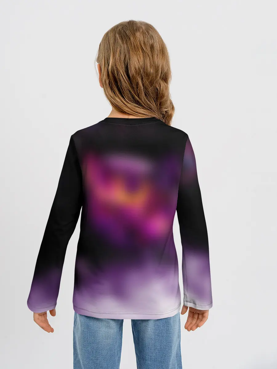 Детский лонгслив / КОСМОС КИСЫ