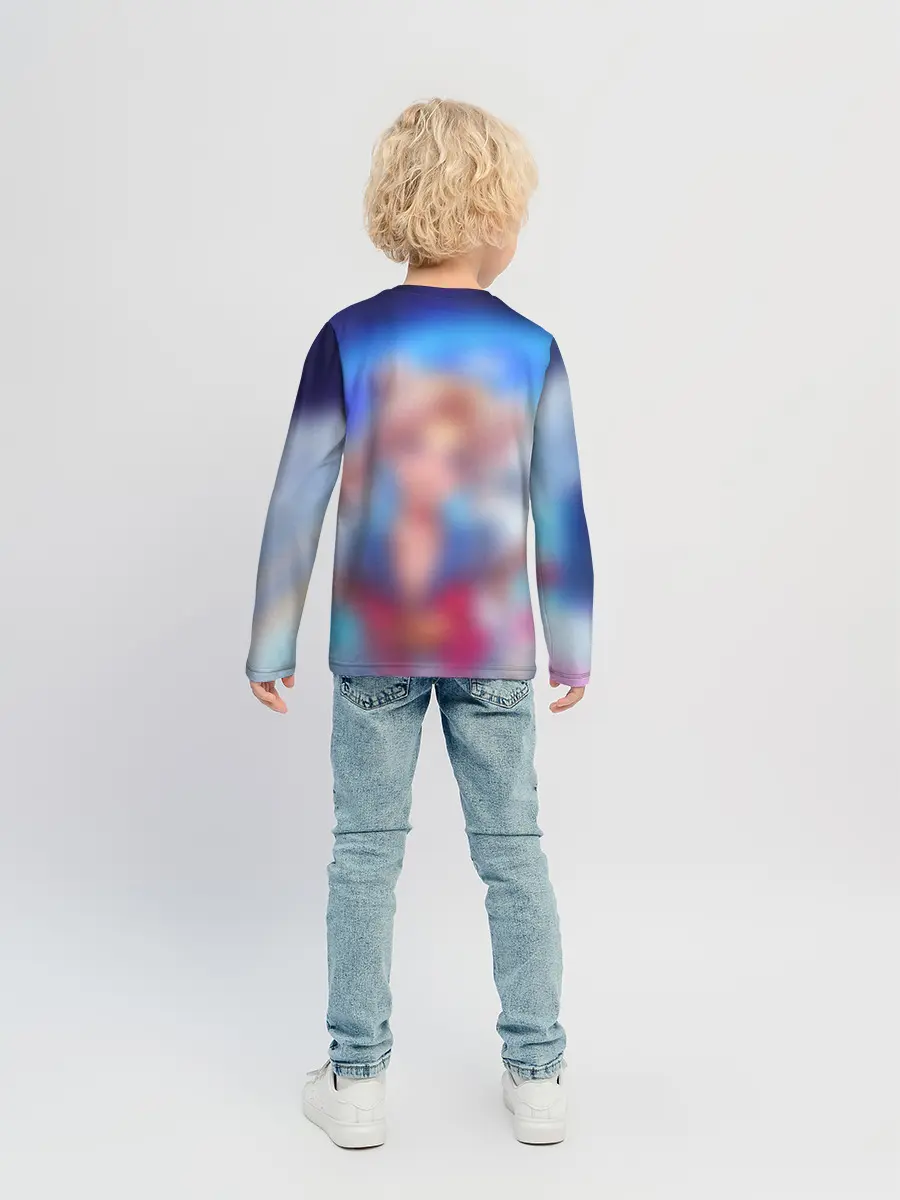 Детский лонгслив / КРЫЛЬЯ АНИМЕ