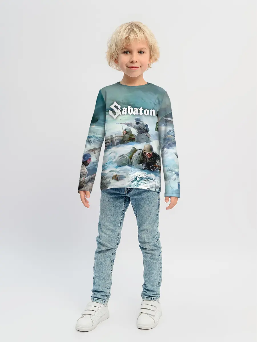 Детский лонгслив / Sabaton