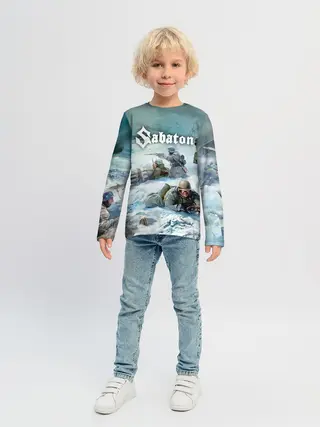 Детский лонгслив / Sabaton