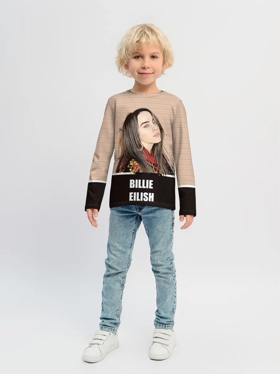 Детский лонгслив / Billie Eilish