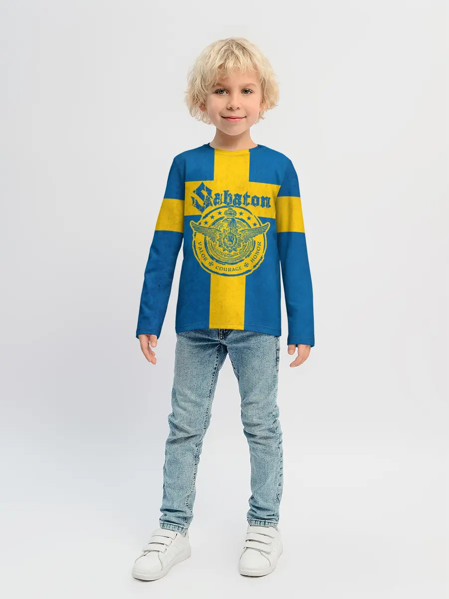 Детский лонгслив / Sabaton