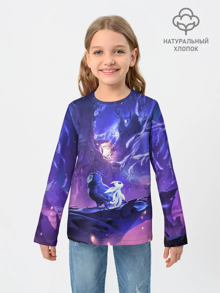 Детский лонгслив / Ori and the Will of the Wisps