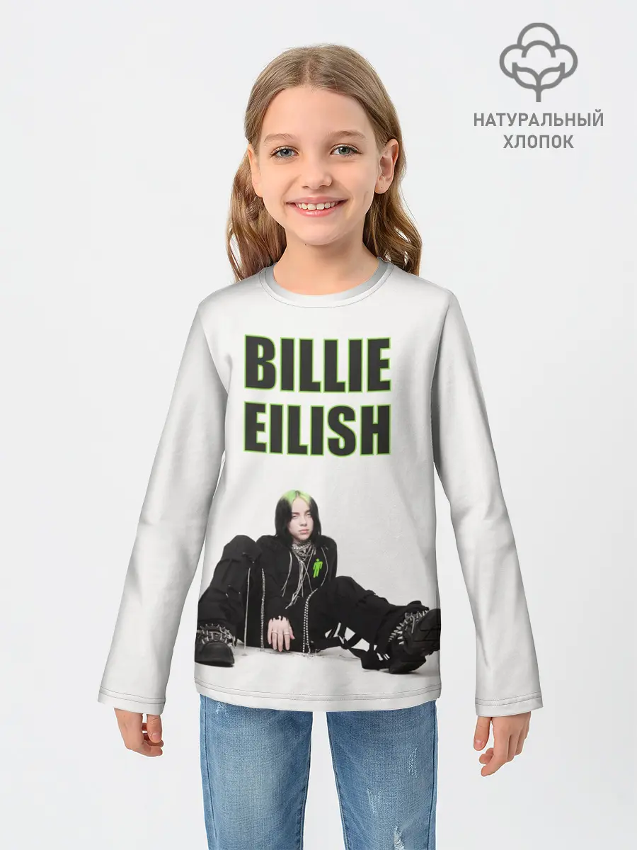 Детский лонгслив / Billie Eilish