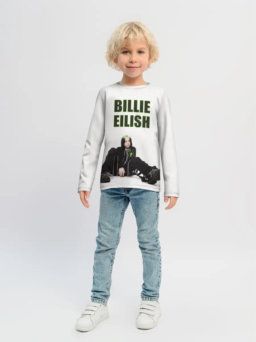Детский лонгслив / Billie Eilish