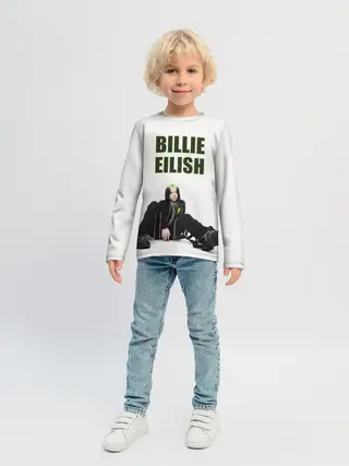 Детский лонгслив / Billie Eilish