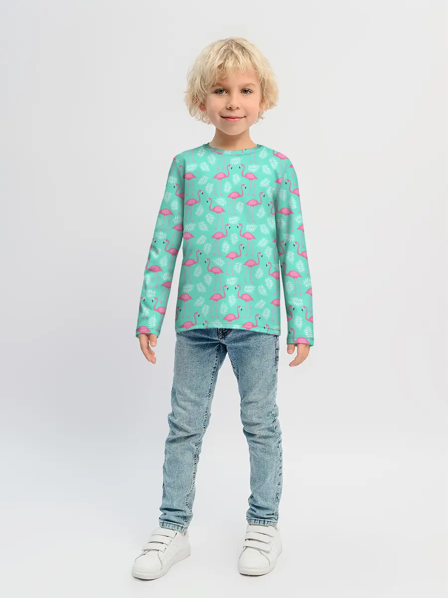 Детский лонгслив / Flamingo