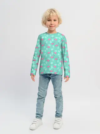 Детский лонгслив / Flamingo