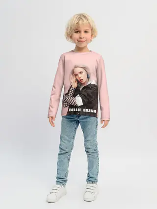 Детский лонгслив / Billie Eilish
