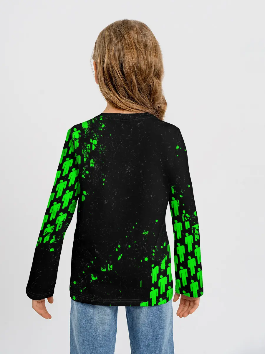 Детский лонгслив / Billie Eilish