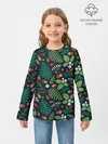 Детский лонгслив / Forest leaves