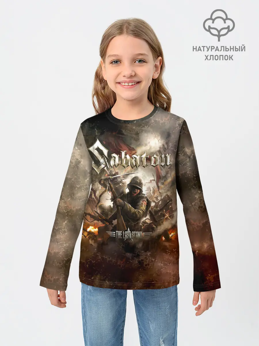 Детский лонгслив / Sabaton