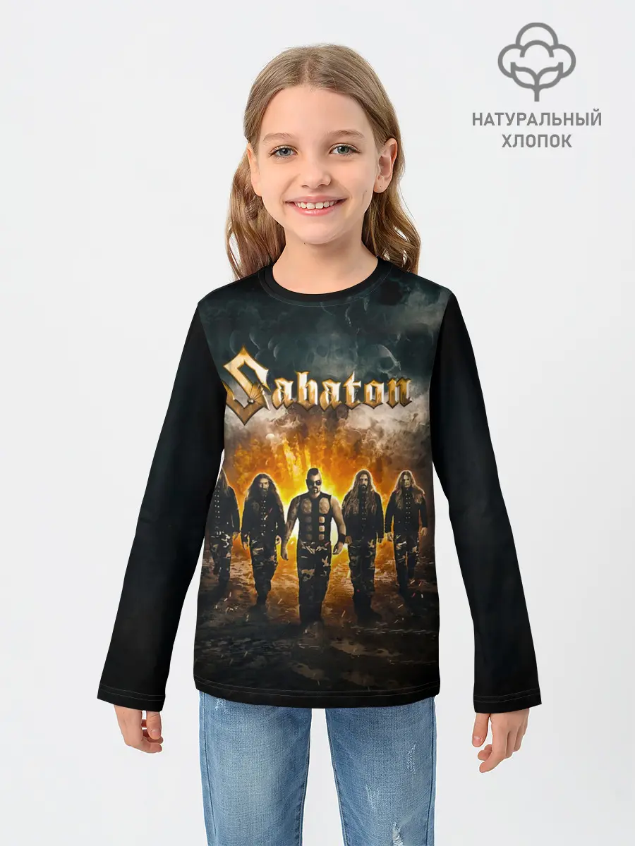 Детский лонгслив / Sabaton