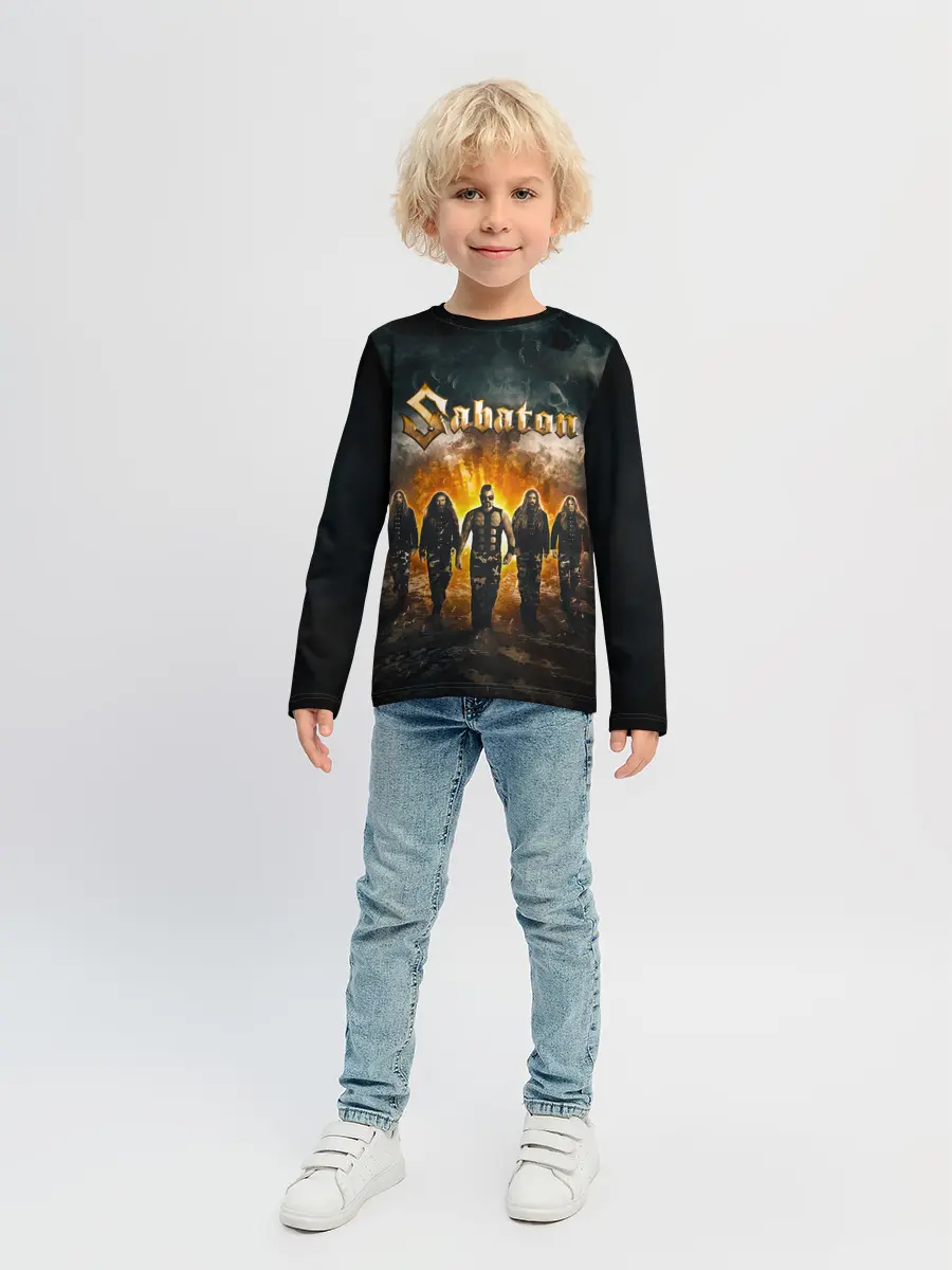 Детский лонгслив / Sabaton