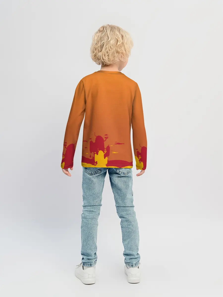 Детский лонгслив / Get your hero on DUDE