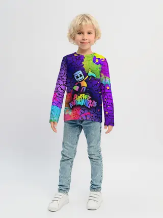Детский лонгслив / Marshmello
