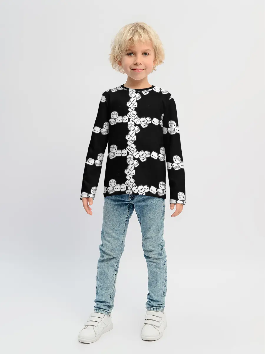 Детский лонгслив / Зефирки