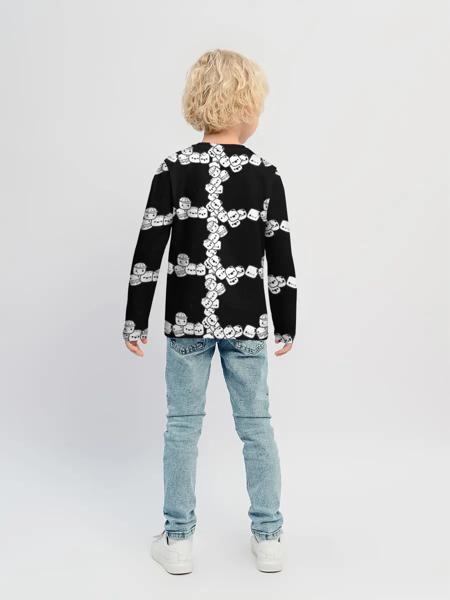 Детский лонгслив / Зефирки