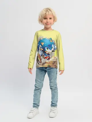 Детский лонгслив / SONIC