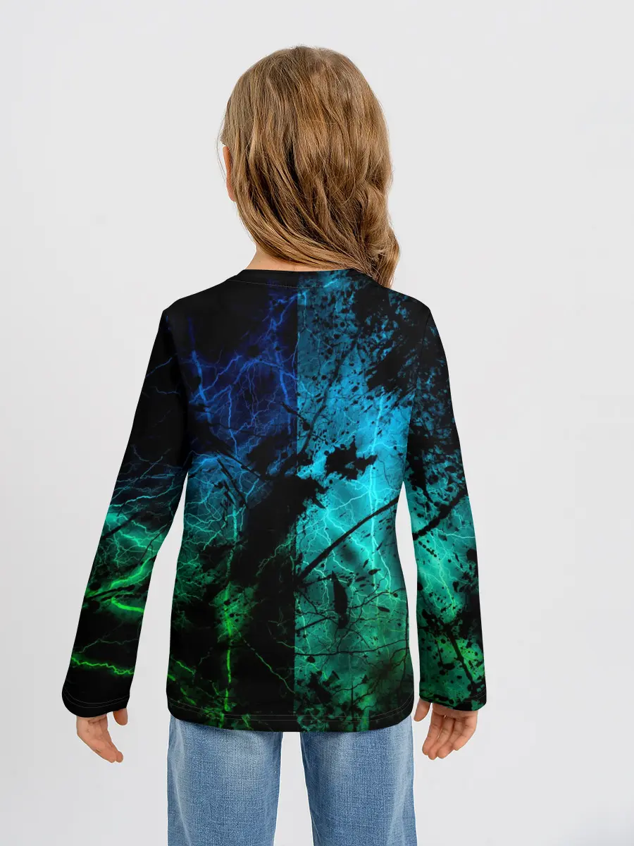 Детский лонгслив / Minecraft / Майнкрафт