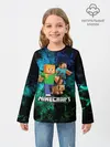 Детский лонгслив / Minecraft / Майнкрафт