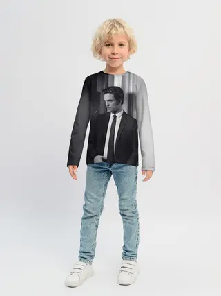 Детский лонгслив / Роберт Паттинсон