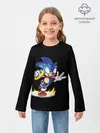 Детский лонгслив / Sonic