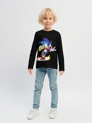 Детский лонгслив / Sonic
