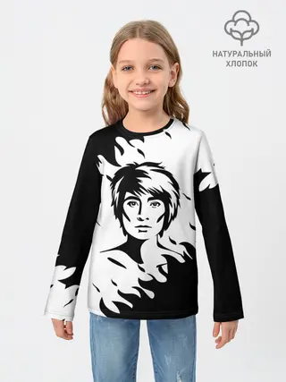 Детский лонгслив / Zемфира