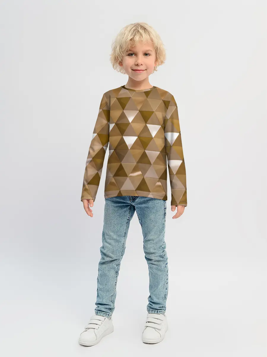 Детский лонгслив / Кристализация