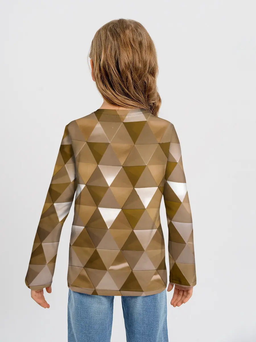 Детский лонгслив / Кристализация