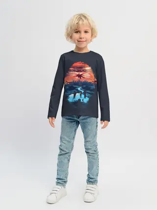 Детский лонгслив / Очень Странные Дела