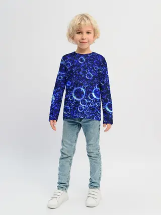 Детский лонгслив / Пузыри
