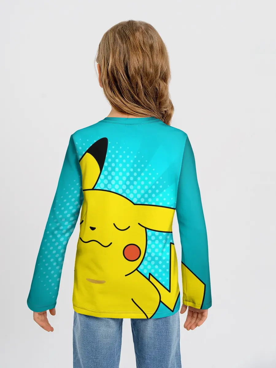 Детский лонгслив / ПИКАЧУ