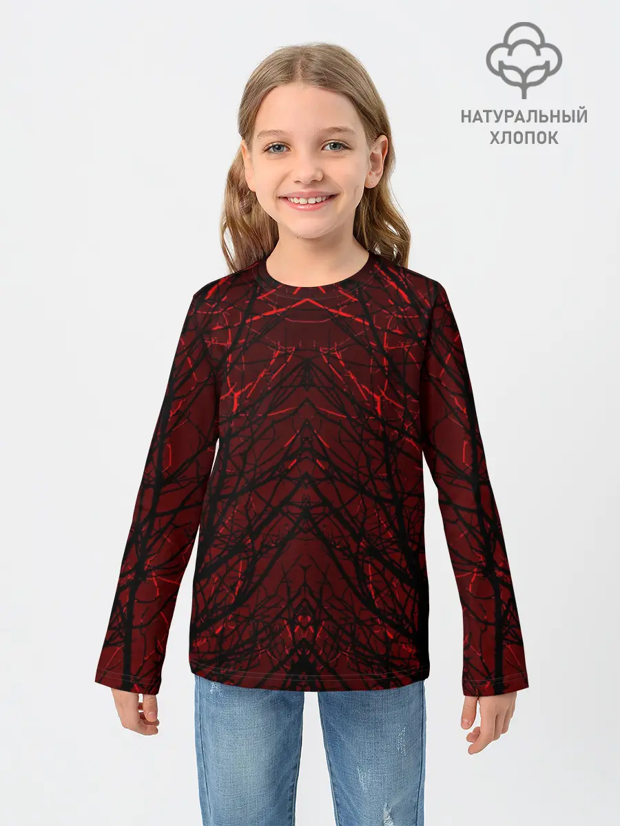 Детский лонгслив / Ветви