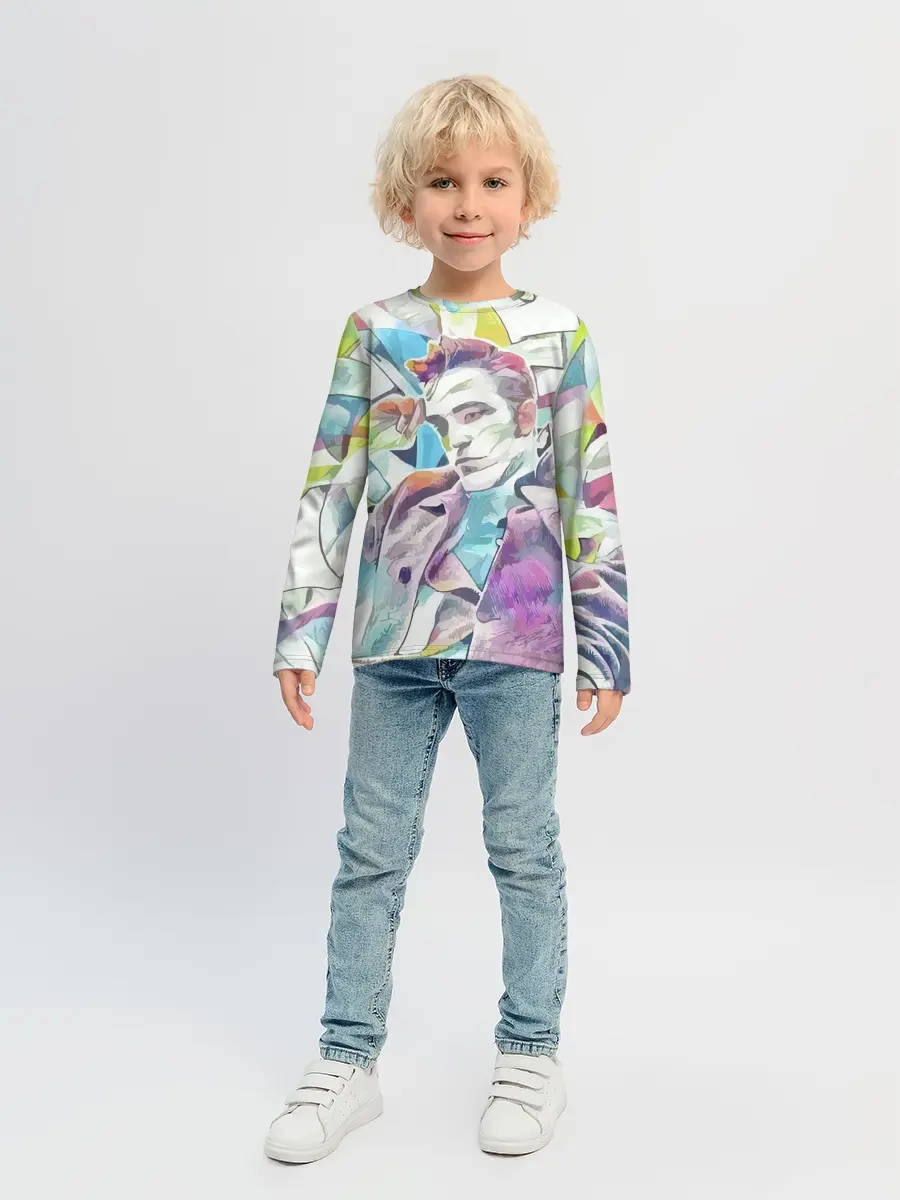 Детский лонгслив / РОБЕРТ ПАТТИНСОН