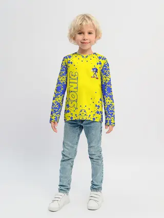 Детский лонгслив / Sonic.