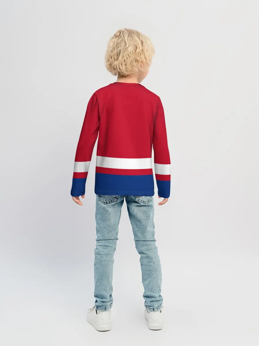 Детский лонгслив / Монреаль Канадиенс