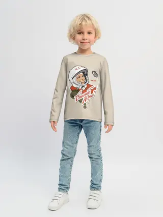 Детский лонгслив / Спасибо, Юра!