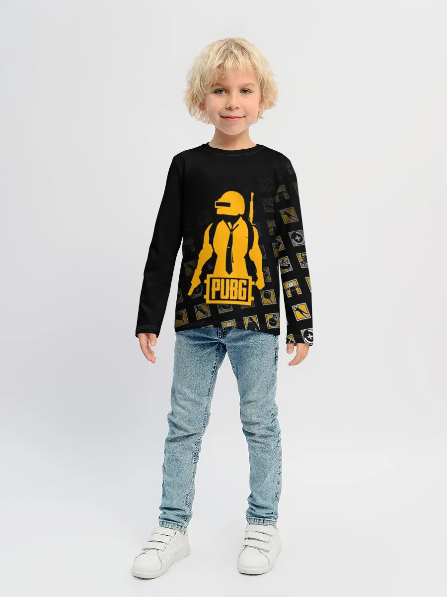 Детский лонгслив / PUBG