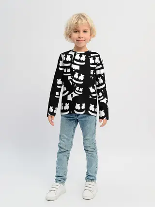 Детский лонгслив / Marshmello