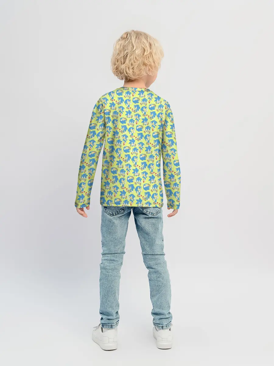 Детский лонгслив / SONIC