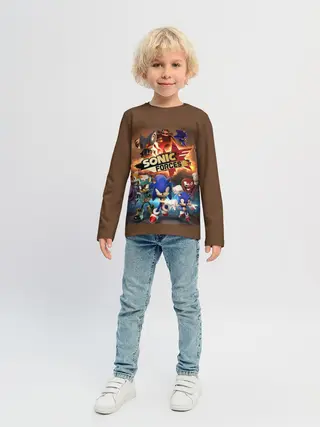 Детский лонгслив / SONIC