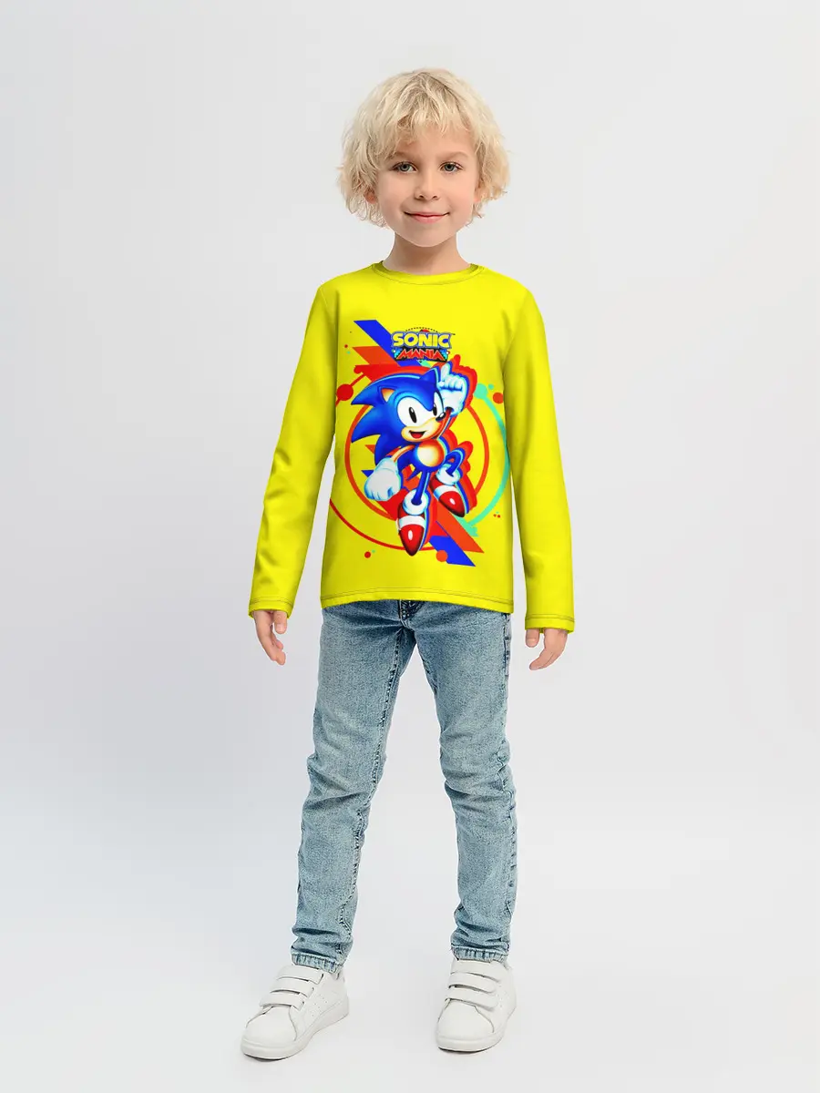 Детский лонгслив / SONIC