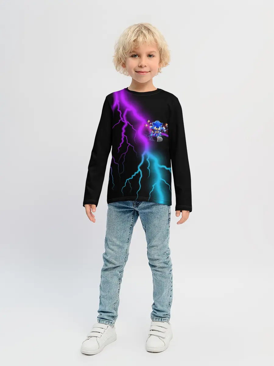 Детский лонгслив / SONIC