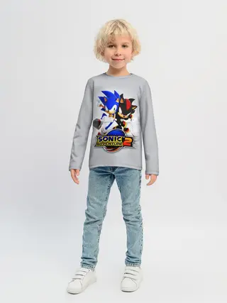 Детский лонгслив / SONIC & SHADOW