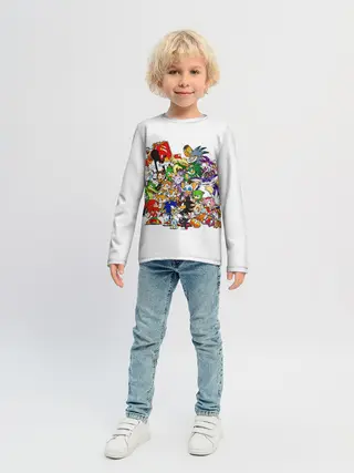 Детский лонгслив / SONIC