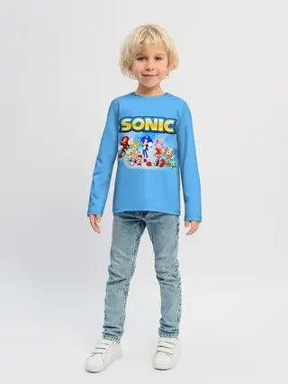 Детский лонгслив / SONIC