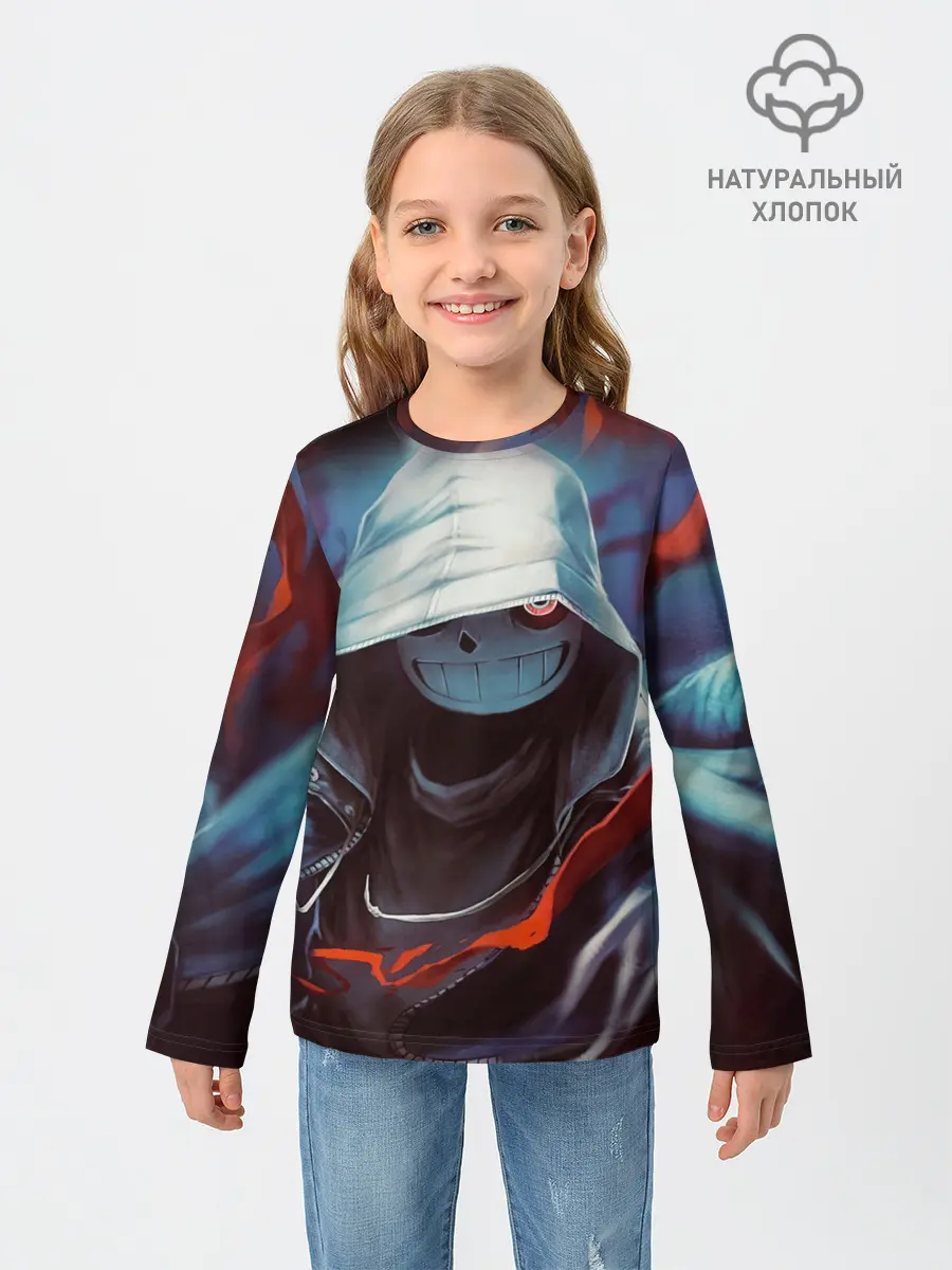 Детский лонгслив / UNDERTALE | АНДЕРТЕЙЛ